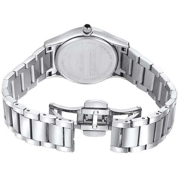 Stainless Steel White Round Dial Watch For Women - Heloisa 76120228