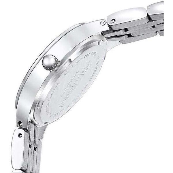 Stainless Steel Silver Round Dial Watch For Women - Heloisa 76120273