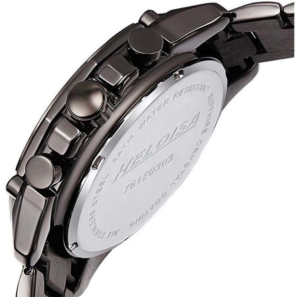 Grey Stainless Steel with Grey Dial Chronos Watch For Men - Heloisa 76120303