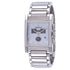 Stainless Steel with White Dial Rectangular Case Chronograph Watch For Men - Heloisa 76120201