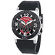 Black Rubber Matt Stainless Steel Case Sport Chronos Watch  For Men - Heloisa 76120285