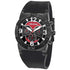 Black Rubber Black Matt  Stainless Steel Case Sport Chronos Watch  For Men - Heloisa 76120287