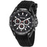 Black Rubber with Black Dial Sport Chronos Watch  For Men - Heloisa 76120291