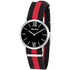 Nato Band with Black Dial Round Case Watch For Women - Heloisa 76120344